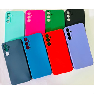 Capa Case anti impacto para Galaxy A05S, em silicone, aveludada.