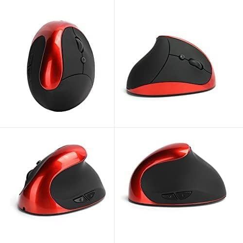 Mouse sem Fio Óptico Ergonômico Vertical KA-625 Recarregável 6 Botões Evita Dores no Braço Kapboom