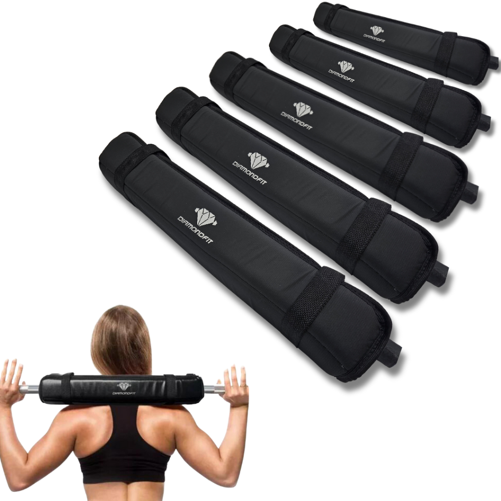 Kit 5 Protetor de Barra Treino Para Academia Exercicio Fitness Agachamento Espuma Confortável