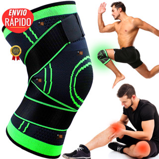 Joelheira Estabilizadora De Compressão 360º - Ortopédica Musculação Basquete Esportiva