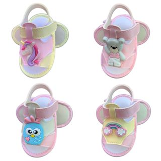 Sandália menina Diversas para Recém-Nascido/ bebê direto da fábrica ótima qualidade e acabamento em Oferta na Shopee
