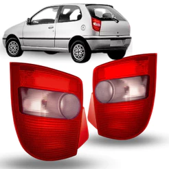 Par Lanternas Traseiras Palio G1 1996 1997 1998 1999 2000 Fume