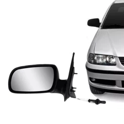 Retrovisor Gol Parati G3 G4 2 Portas 1999 2000 2001 2002 2003 2004 2005 2006 2007 2008 com Controle