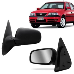 Retrovisor G3 G4 Gol Parati 2 Portas 1999 2000 2001 2002 2003 2004 2005 2006 2007 2008 sem Controle