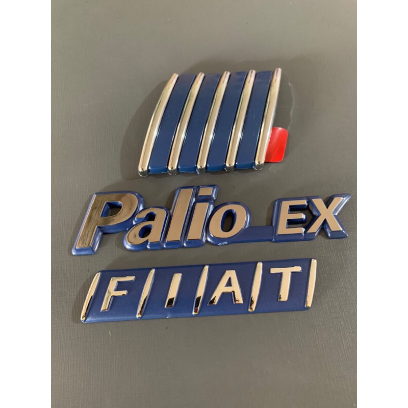 Emblema Palio Ex+Fiat + Capô 1996 a 2000 fita 3M em Oferta na Shopee