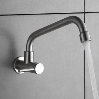 Torneira de Parede Luxo Inox Escovado em Oferta na Shopee