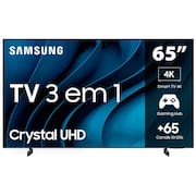 Smart TV 43" UHD 4K Samsung 43CU7700, Processador Crystal 4K, Samsung Gaming Hub, Visual Livre de Cabos, Tela sem limites, Alexa built in