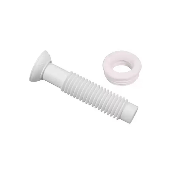 TUBO de ligação FLEXIVEL com spud PARA VASO SANITARIO em Oferta na Shopee