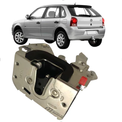 Fechadura porta traseira Gol G4 elétrica esquerda 2005 A 14