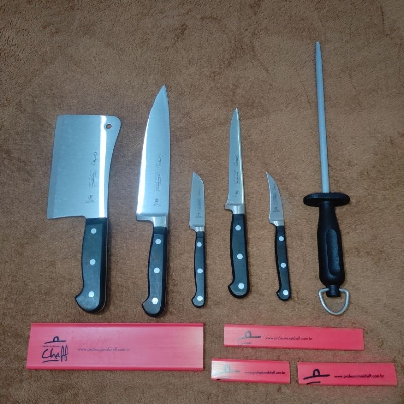 Kit de facas e capas Tramontina Century para Gastronomia