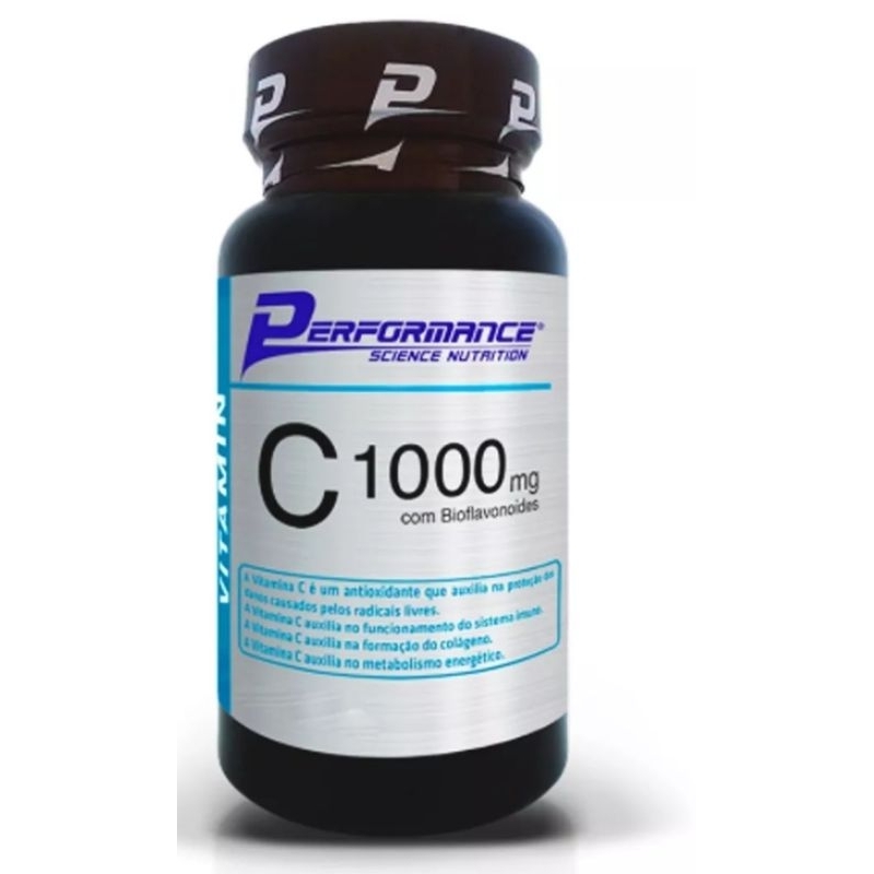 Vitamina C 1000mg Com Bioflavonoides 100 Table - Performance Nutrition