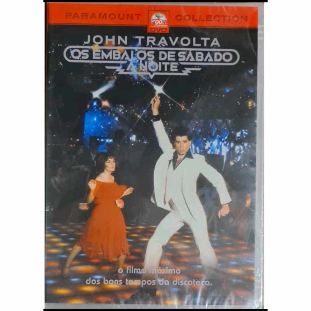 Dvd original do filme Os Embalos de Sábado A Noite (Lacrado)