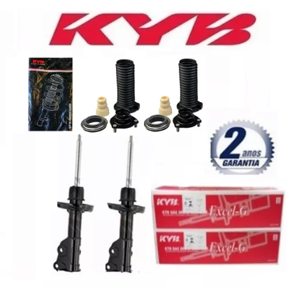 Par Amortecedor Dianteiro + Kits Completo Kayaba Honda New Civic 2007 2008 2009 2010 2011 em Oferta na Shopee
