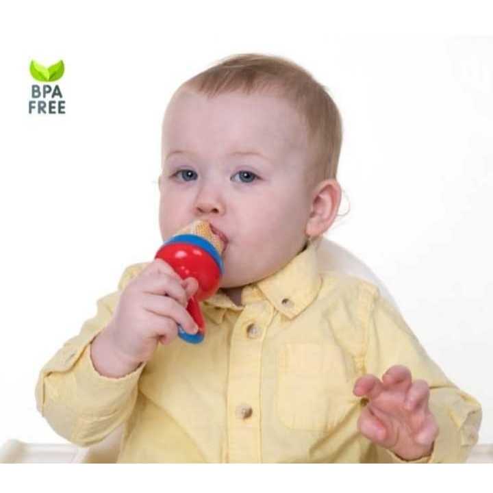 Alimentador Infantil De Frutas E Legumes Momo Rosa
