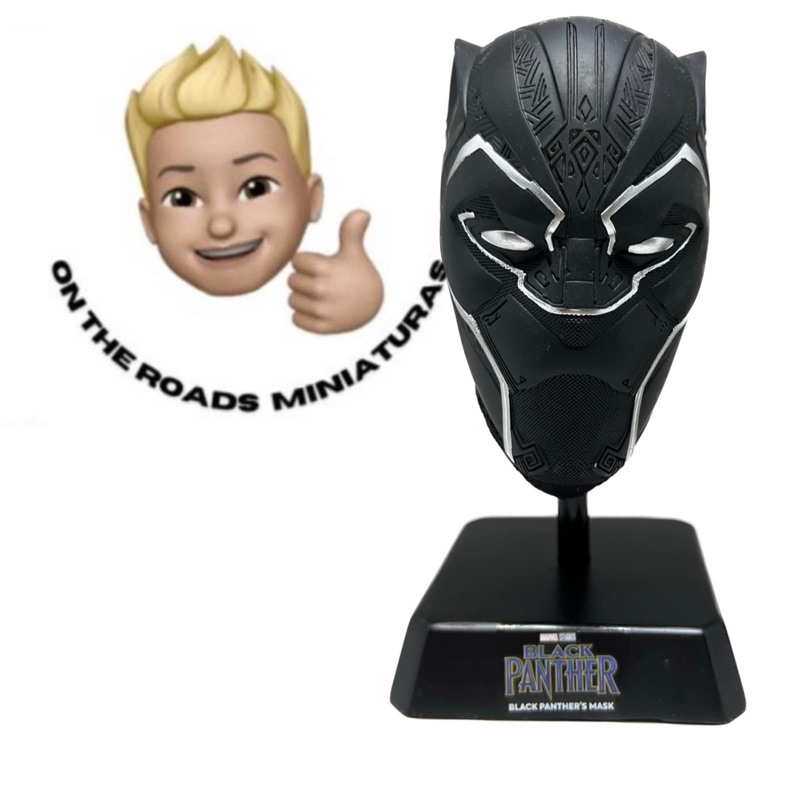 Mascara Pantera Negra Eaglemoss Marvel Museum