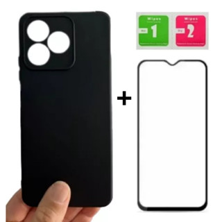 Capa Capinha + Películ 3d Premium Compatível Realme C53 6.74