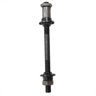 Eixo Traseiro de Bike Furado Mtb 3/8 X 145mm Aro 26 29 20 24 Com Espaçador