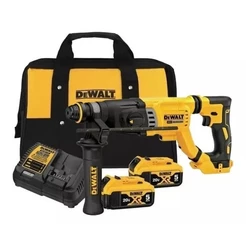 Martelete 2 Baterias 20v 5ah Dewalt Rompedor Dch263 + Bolsa