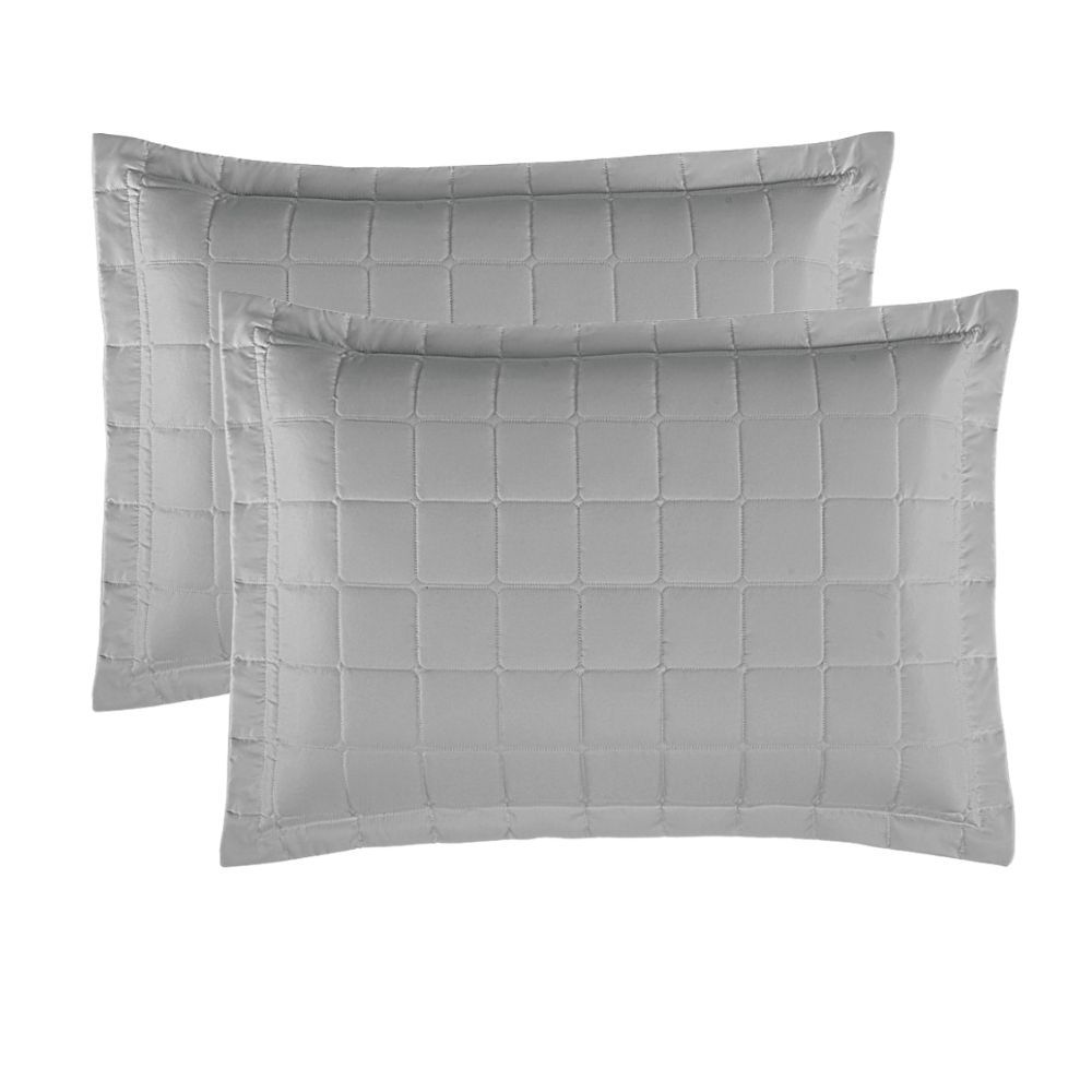 Kit 2 Portas Travesseiros Berlim Matelado Liso 70x50cm com Aba - Home & Living