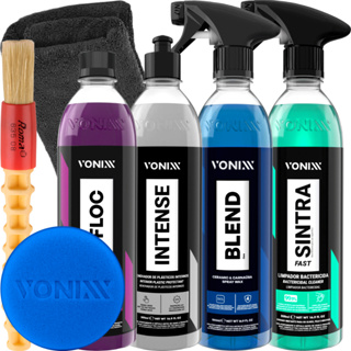 KIT SHAMPOO V FLOC CERA BLEND SPRAY SINTRA FAST INTENSE VONIXX em Oferta na Shopee