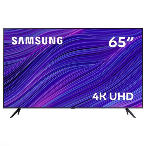 Smart TV 65 Samsung LED Crystal 4K uhd Tizen Bluetooth Wi-fi Borda Ultrafina