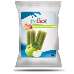 Base para Gelo de Sabor Maçã Verde 1 kg Tecsabor