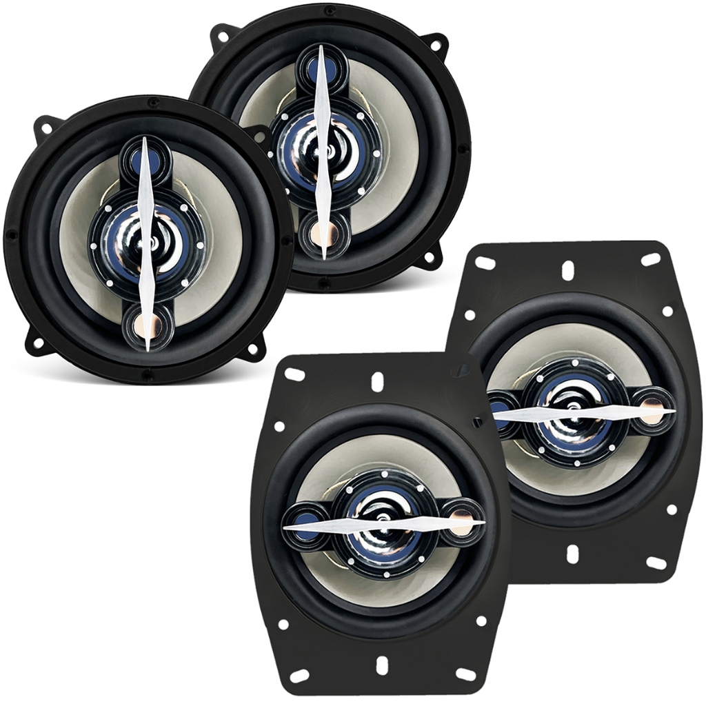 Par Alto Falante 4 Polegada + 4x6 Quadriaxial Leson 140w 4oh em Oferta na Shopee