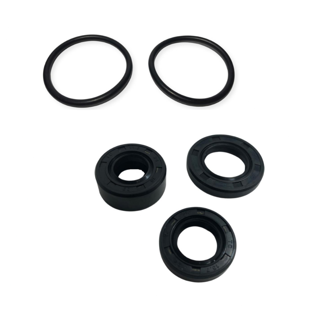 Junta Tampa Válvula + Retentor Motor partida+Pinhão+câmbio Biz 100/Drean Todas Kit