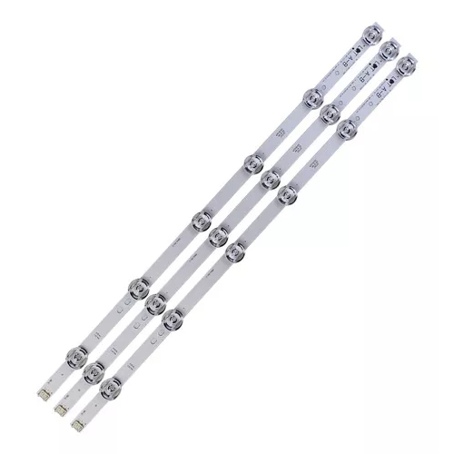 Kit Barras de LED (3 Barras) Compativel TV 32LB550B 32LB5600 32LB560B 32LB570B 32LB580B 32LB620B
