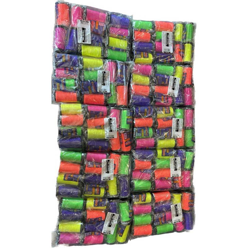 linha para Pipa 100 jds extra forte fluorescente caixa com 10 dúzias em Oferta na Shopee