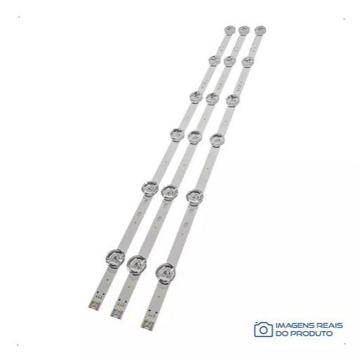 Kit Barra Led Tv Compativel P/ Tv 32LB550B 32LB5600 32LF565B