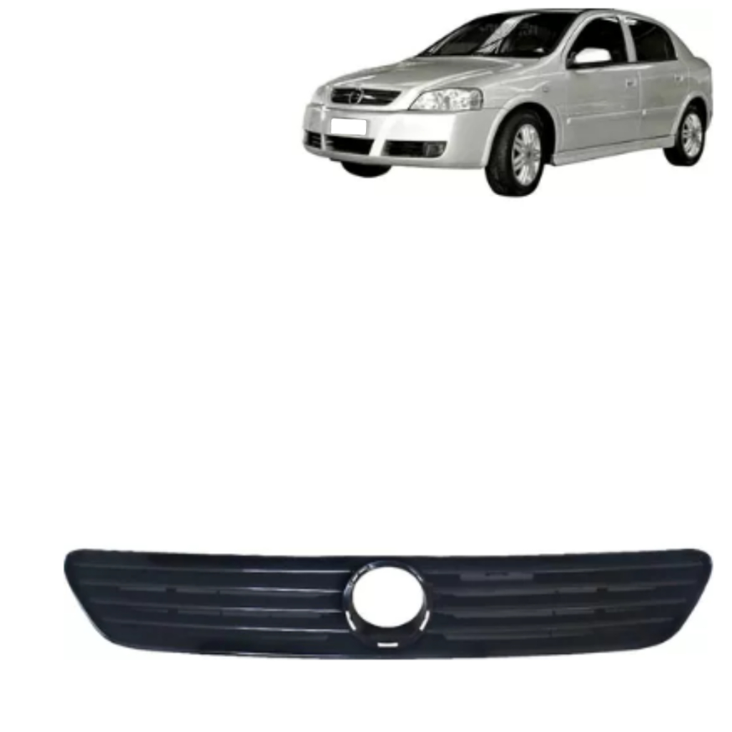 Grade Astra 2003 2004 2005 2006 Preta Plástico/ Top De Linha