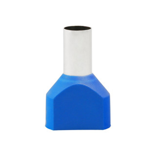 Terminal Tubular Ilhós Duplo 16mm (10pçs)