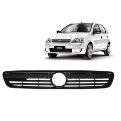 Grade Radiador Novo Corsa Montana - 2008 2009 2010 2011 Preta