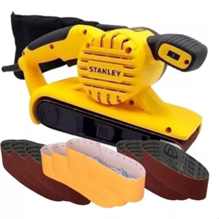 Lixadeira De Cinta Stanley Sb90 220v Com 9 Cintas De Lixa em Oferta na Shopee
