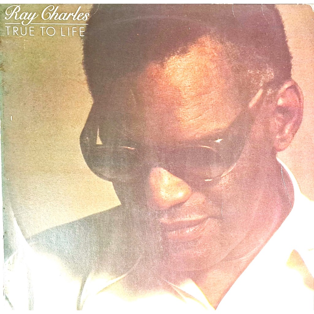 LongPlay Disco de Vinil Ray Charles, True To Life, 1977, Cross Over / London.