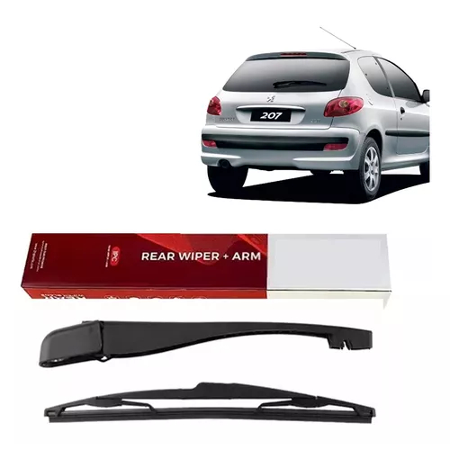 Braço Limpador Traseiro + Palheta Peugeot 206 207
