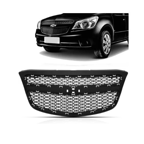 Grade Agile / Montana 2010 2011 2012 Com Frisos Preto Top De Linha
