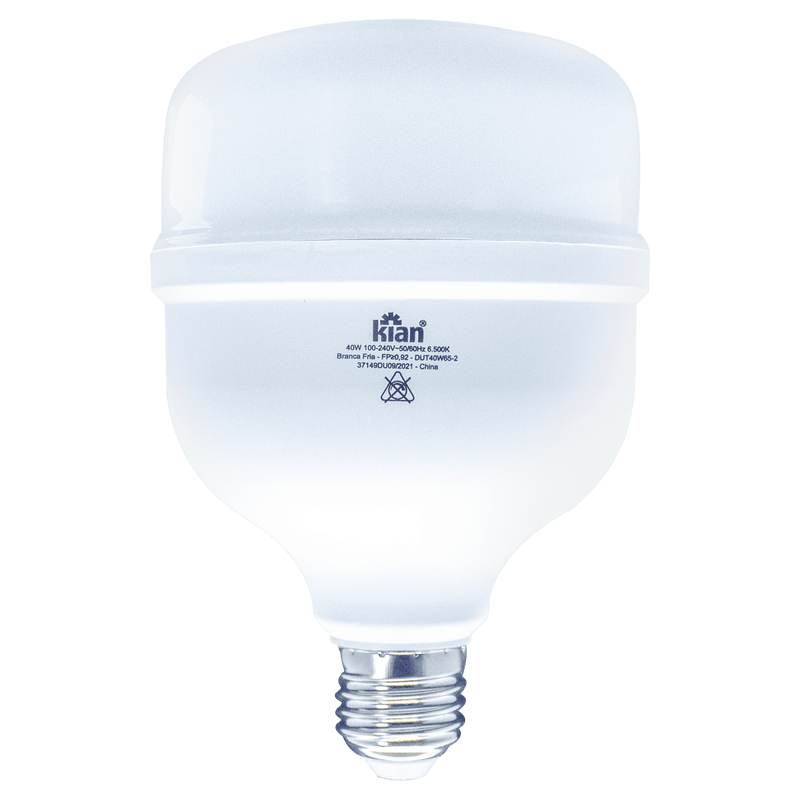 Lâmpada Led Globe Branca 40W 6500K Bivolt KIAN - Home & Living