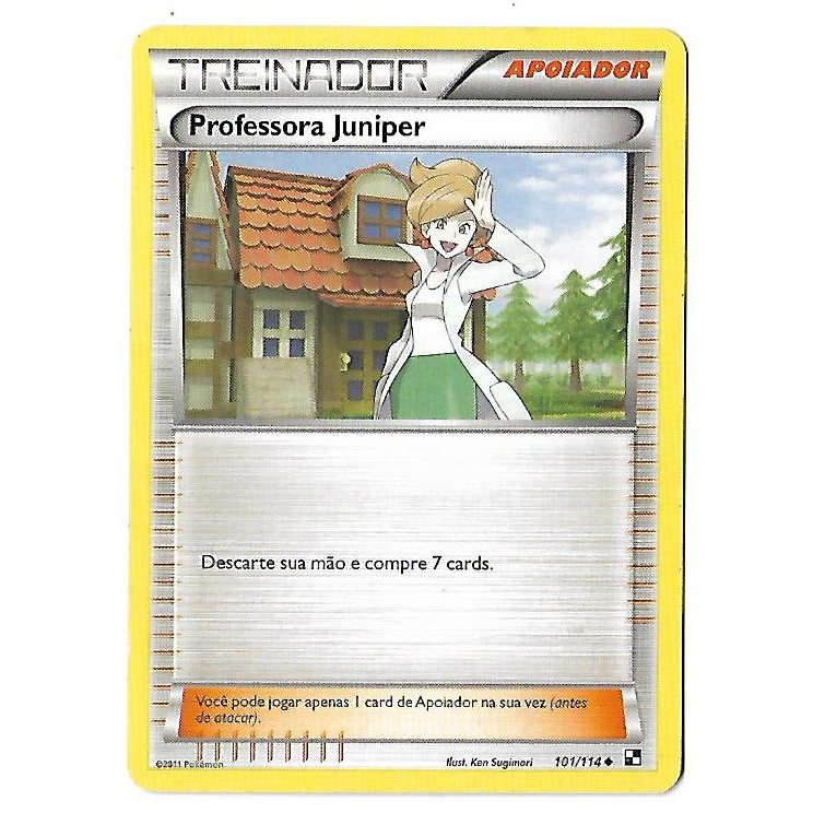 Pokemon Professora Juniper Black & White Base