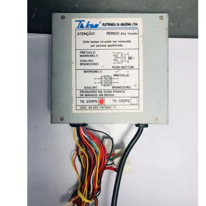 Fonte At Para Pcs Antigos C/ Nota Fiscal