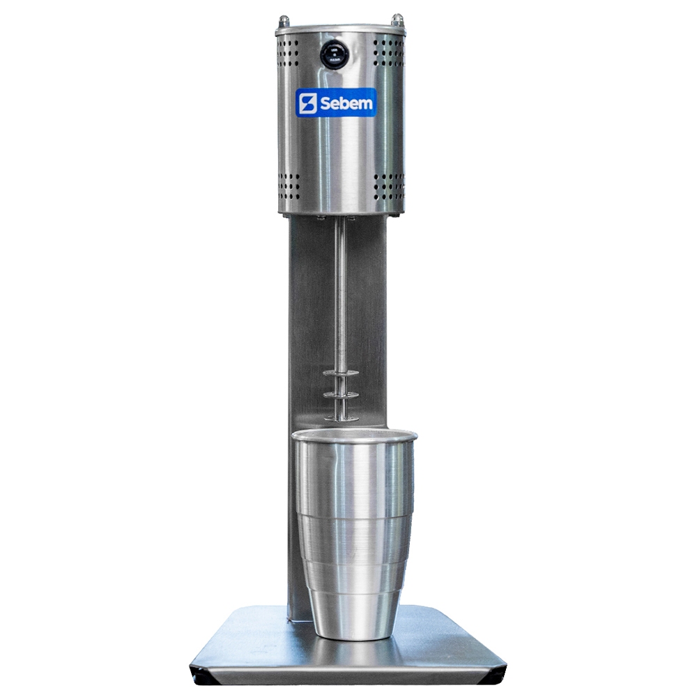 Maquina de Milkshake Sorveteira Industrial com Base Sebem + Copo brinde