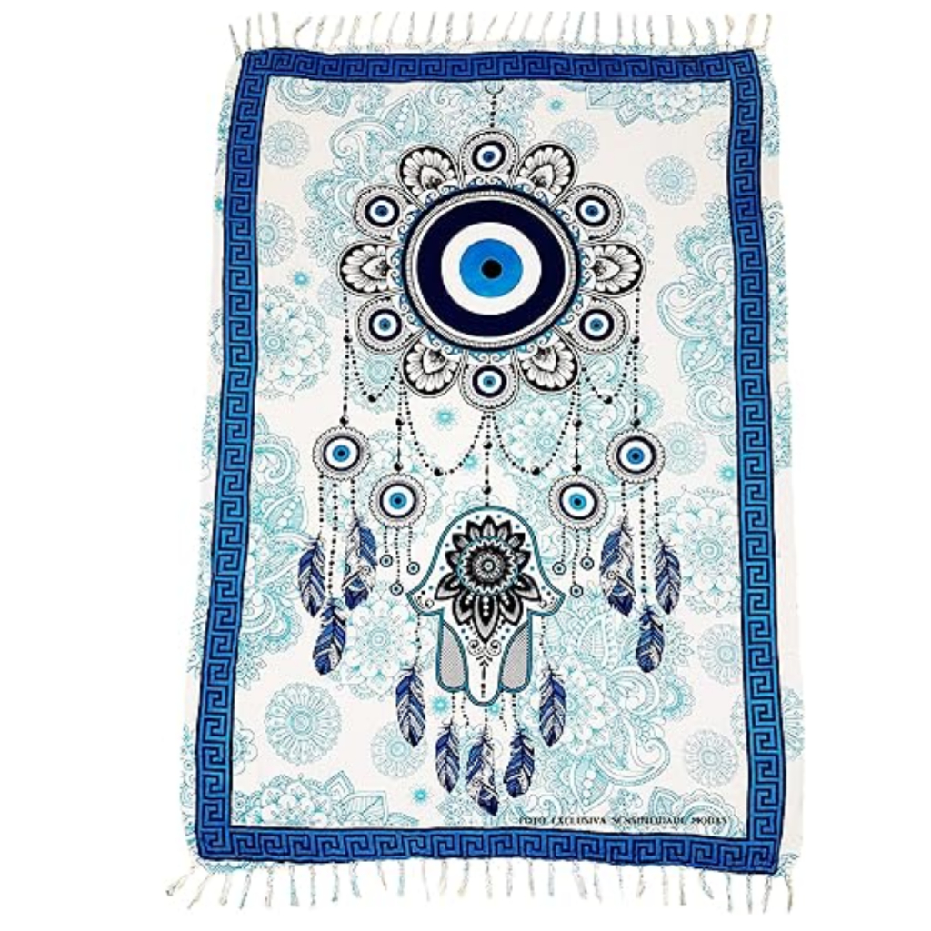 Canga de Praia e Piscina Lindas Estampas Moda verão em Oferta na Shopee