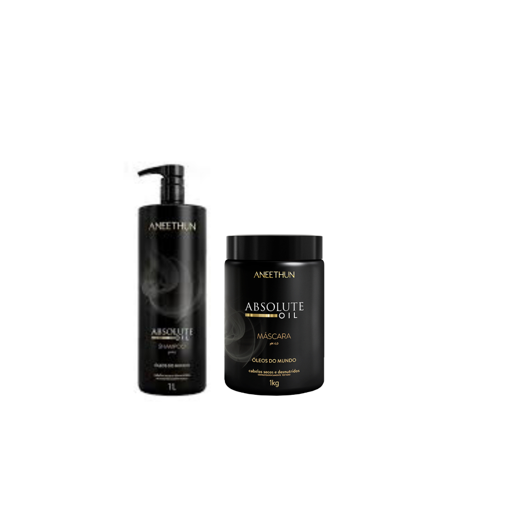 Kit Aneethun Absolut Oil Aneethun Sh + Másc - Nutrição Profunda