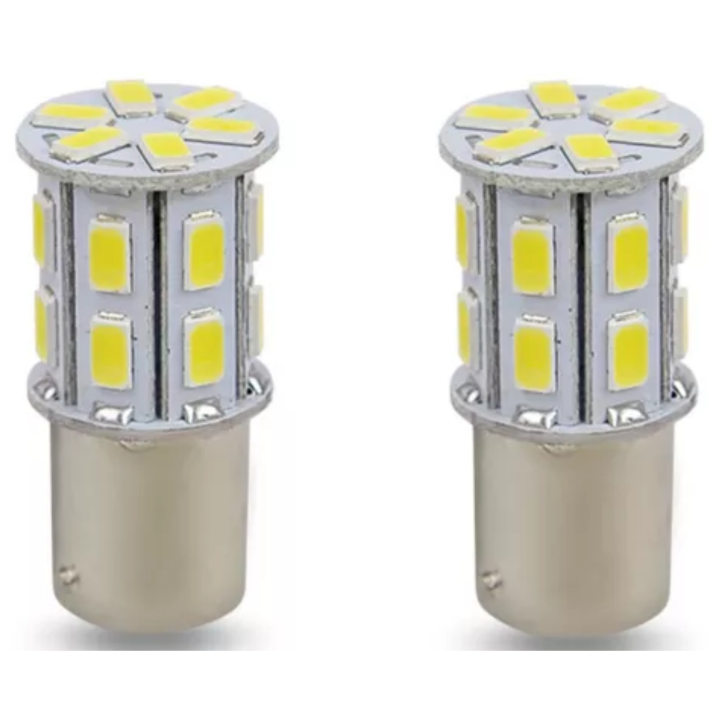Par Lampada Led Farol Diurna 2 Polos Jeep Renegade P21/5w