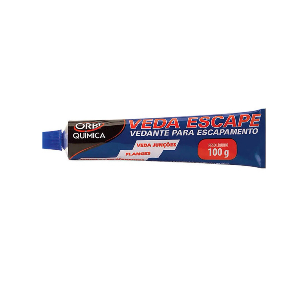 Veda Escape Adesivo para Escapamento 100g Orbi Serve Para Carro OU moto em Oferta na Shopee