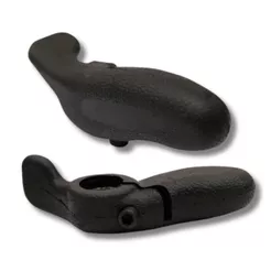 Bar End Chifre Ergonomico Emborrachado Guidão Bike Anatõmico