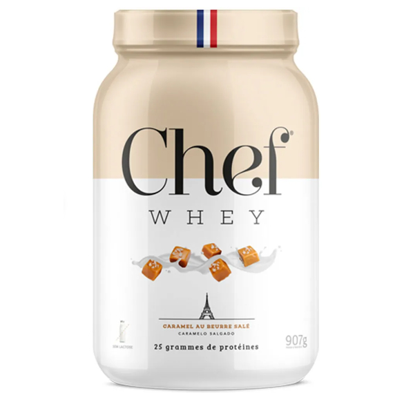 Chef Whey Protein Caramelo Salgado Sem Lactose 907g