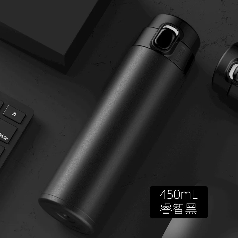 Garrafa Térmica Squeeze Academia Camping Café Água Chimarrão Inquebrável Inox 500ML