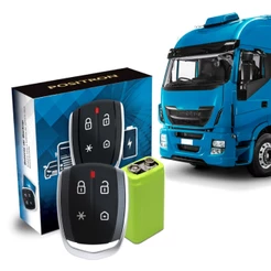 Alarme Para Caminhão Positron Cyber Tx360 2 Controles 12/24v